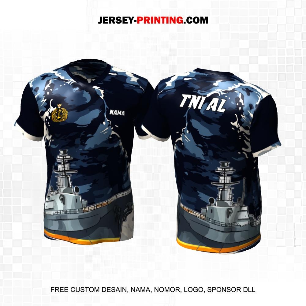 Jersey Militer Tentara TNI AL Angkatan Laut Navy Motif Abstrak 16 Jersey Militer Tentara TNI AL Angkatan Laut Navy Motif Abstrak 16
