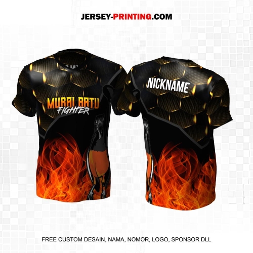 Jersey Farm Peternakan Burung Murai Kicau Hitam Orange Motif Honeycomb Api 82