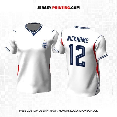 Jersey Timnas Pildun Piala Dunia 2026 Inggris World Cup 04